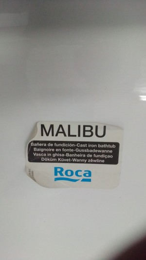 Ванна дисконт Roca Malibu после реставрации 2309G000R 170*75 см